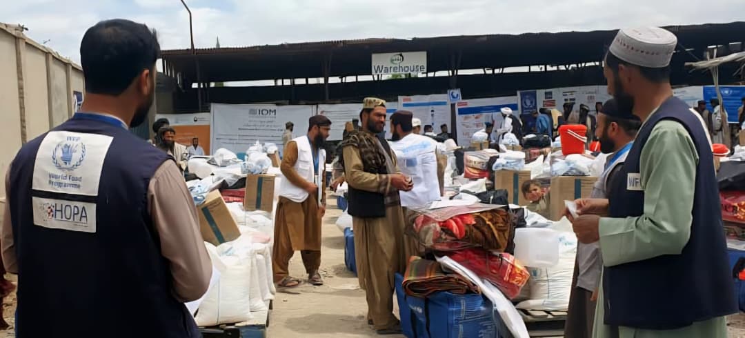 Contingency food distribution in Dehrawod District Uruzgan province
