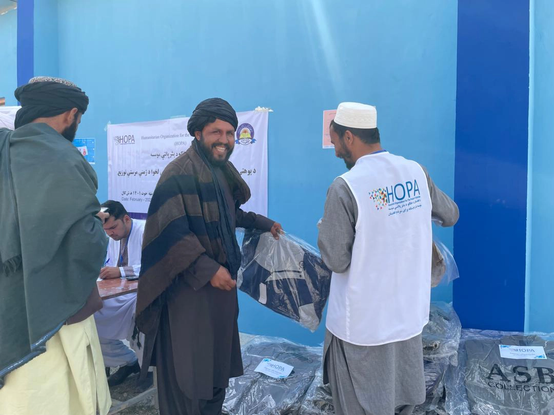 HOPA's Winterization Project Brings Relief to 770 Vulnerable Families in Panjwayi